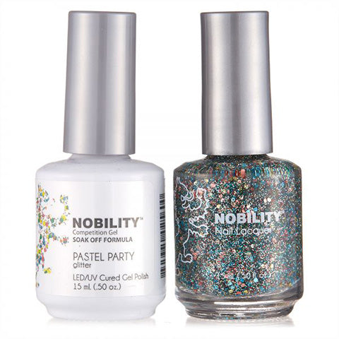 Nobility Gel Polish & Nail Lacquer, Pastel Party - NBCS110