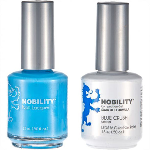 Nobility Gel Polish & Nail Lacquer, Blue Crush - NBCS116
