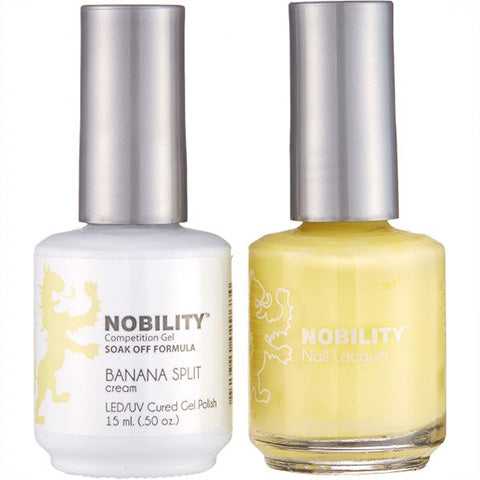 Nobility Gel Polish & Nail Lacquer, Banana Split - NBCS122