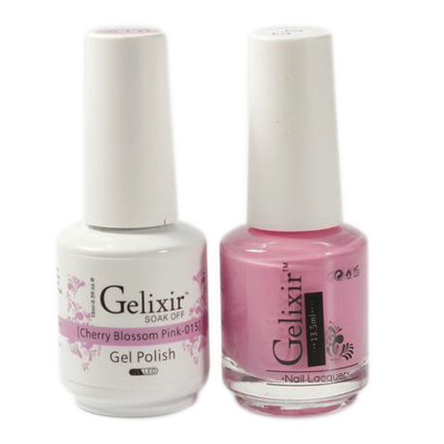 Gelixir - Matching Color Soak Off Gel - 015 Cherry Blossom Pink