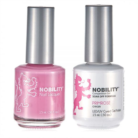 Nobility Gel Polish & Nail Lacquer, Primrose - NBCS077