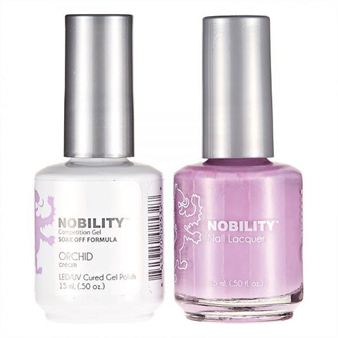 Nobility Gel Polish & Nail Lacquer, Orchid - NBCS082