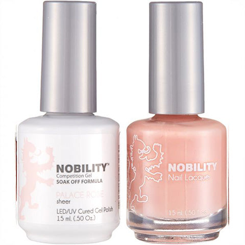Nobility Gel Polish & Nail Lacquer, Palace Rose - NBCS028