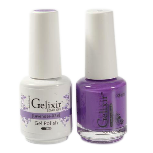 Gelixir - Matching Color Soak Off Gel - 028 Lavender