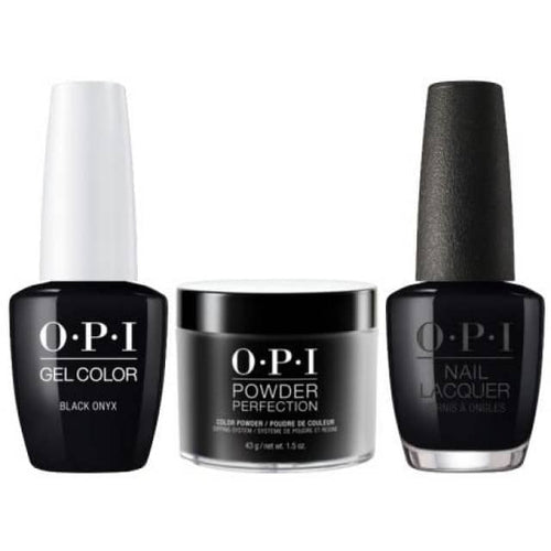 OPI COMBO 3 in 1 Matching - GCT02A-NLT02-DPT02 Black Onyx