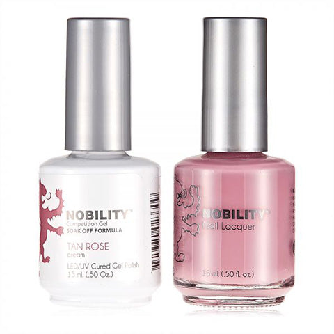 Nobility Gel Polish & Nail Lacquer, Tan Rose - NBCS012