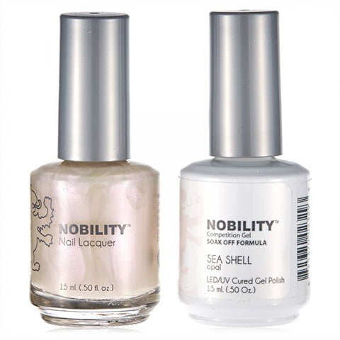 Nobility Gel Polish & Nail Lacquer, Sea Shell - NBCS011