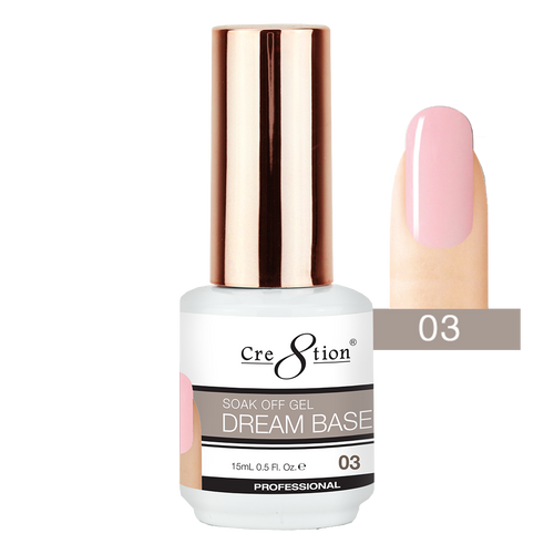 Cre8tion - Dream Base Soak Off Gel .5oz 03