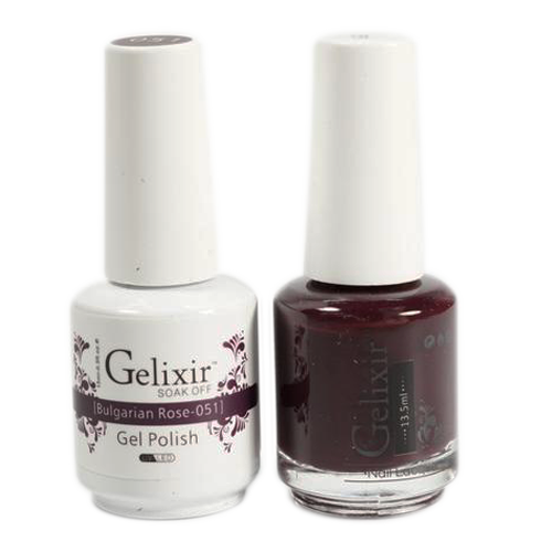 Gelixir - Matching Color Soak Off Gel - 051 Bulgarian Rose