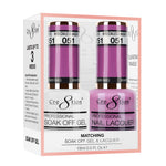 Cre8tion Matching Color Gel & Nail Lacquer 51 Wreckless Nights