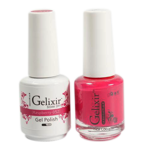 Gelixir - Matching Color Soak Off Gel - 052 Raspberry