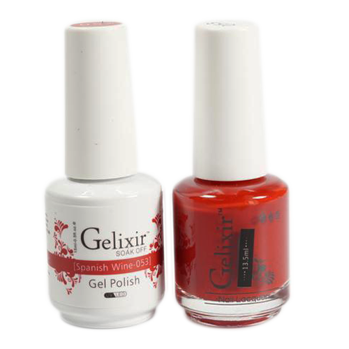 Gelixir - Matching Color Soak Off Gel - 053 Spanish Wine