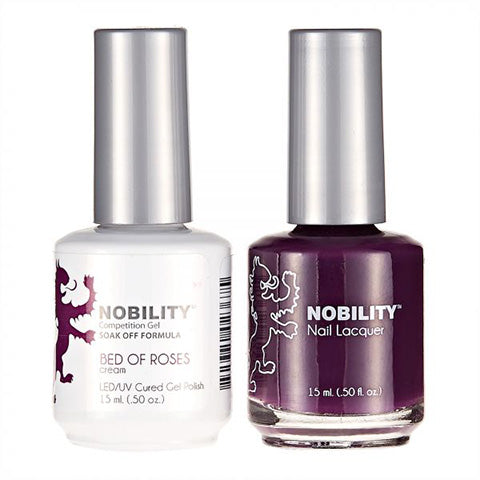Nobility Gel Polish & Nail Lacquer, Bed Of Roses - NBCS049