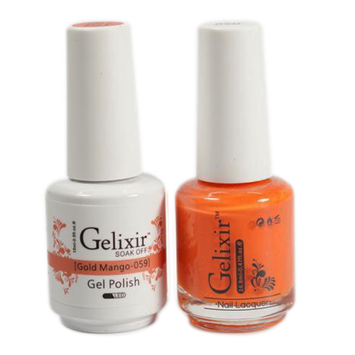 Gelixir - Matching Color Soak Off Gel - 059 Gold Mango