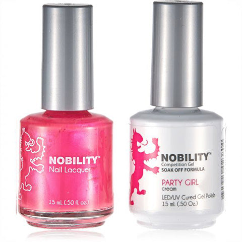 Nobility Gel Polish & Nail Lacquer, Party Girl - NBCS062