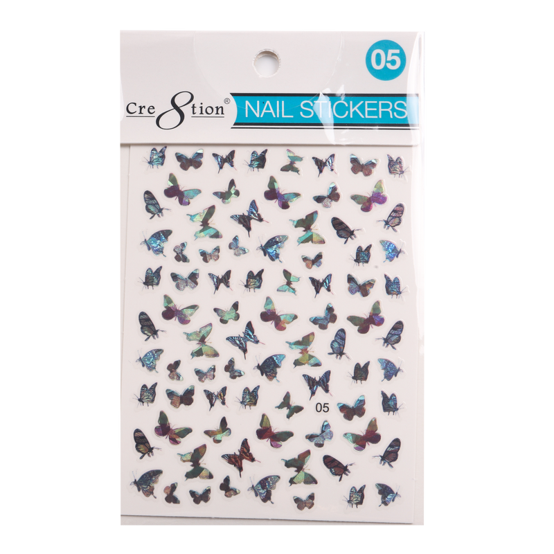 Cre8tion Nail Art Sticker Butterfly 05