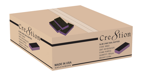 Cre8tion Buffer - 2 Way - 60/100 Purple/Black - Made in USA