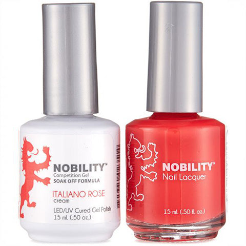 Nobility Gel Polish & Nail Lacquer, Italiano Rose - NBCS033