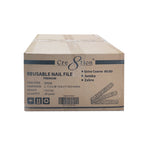 Cre8tion - Reusable Nail File - Jumbo - Zebra Sand (50 pcs./pack) - Premium USA Standard