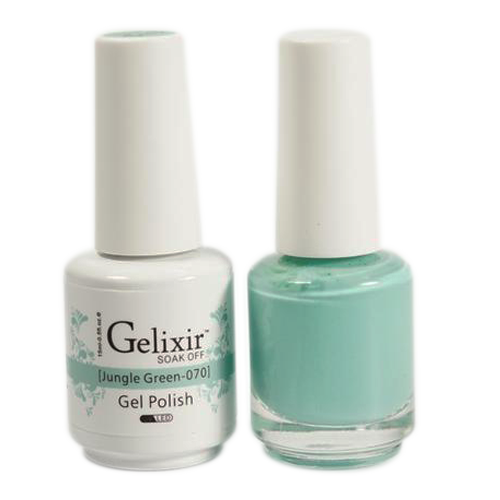 Gelixir - Matching Color Soak Off Gel - 070 Jungle Green