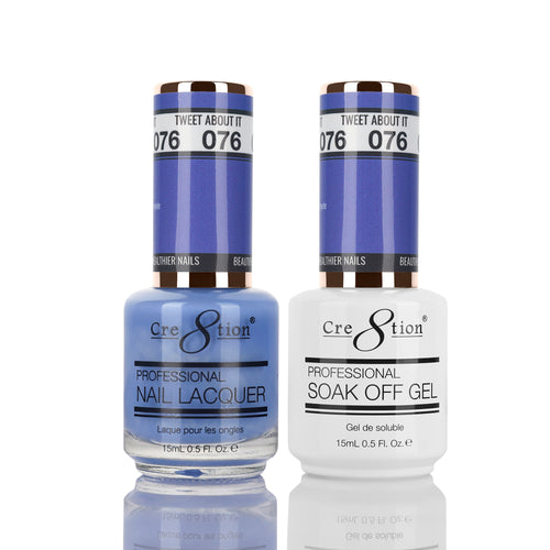 Cre8tion Matching Color Gel & Nail Lacquer 76 Tweet About it