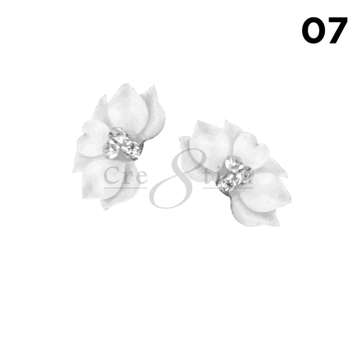 Cre8tion Handmade Acrylic flowers 2 pcs. 07