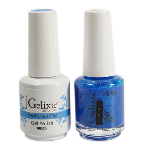 Gelixir - Matching Color Soak Off Gel - 082 Jewelry Blue