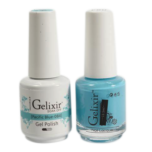 Gelixir - Matching Color Soak Off Gel - 084 Pacific Blue