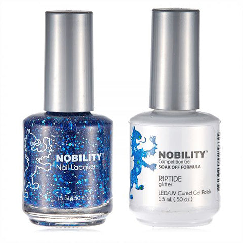 Nobility Gel Polish & Nail Lacquer, Riptide - NBCS113
