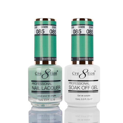 Cre8tion Matching Color Gel & Nail Lacquer 85 Gemini