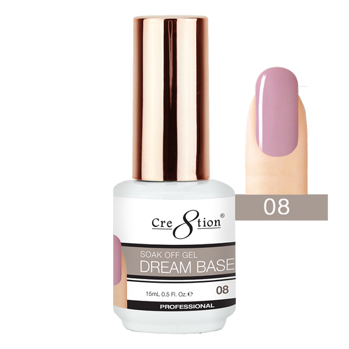 Cre8tion - Dream Base Soak Off Gel .5oz 08