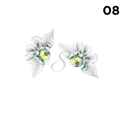 Cre8tion Handmade Acrylic flowers 2 pcs. 08
