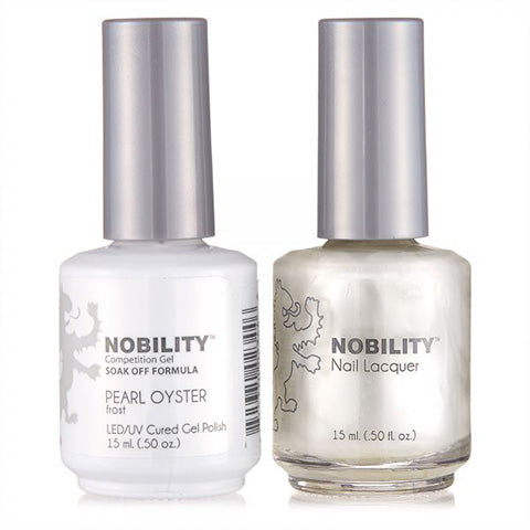 Nobility Gel Polish & Nail Lacquer, Pearl Oyster - NBCS026