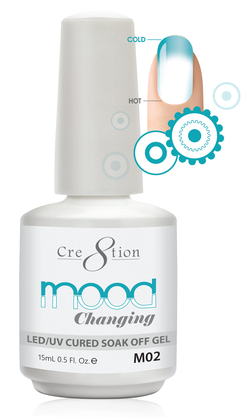 Cre8tion Mood Changing Soak Off Gel M02-Creamy