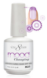 Cre8tion Mood Changing Soak Off Gel M23-Creamy