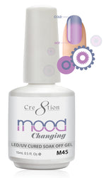 Cre8tion Mood Changing Soak Off Gel M45-Creamy