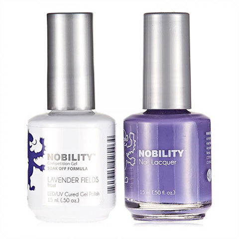 Nobility Gel Polish & Nail Lacquer, Lavender Fields - NBCS096