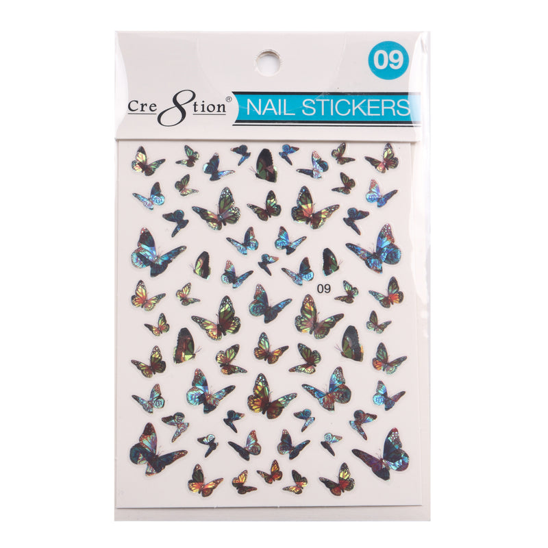Cre8tion Nail Art Sticker Butterfly 09