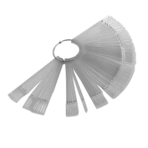 Nail Color Display - Palette with Ring 50pcs/set (Clear)