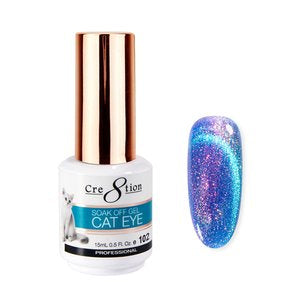 Cre8tion Cat Eye Soak Off Gel 0.5oz 102