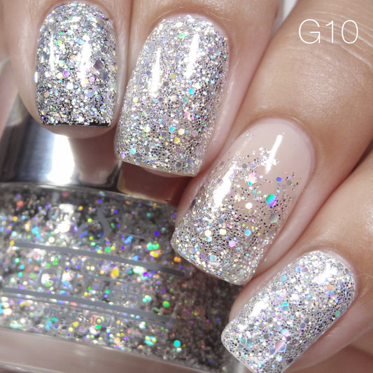 Cre8tion Nail Art Glitter 0.5oz - STARLIGHT Collection (See List)