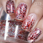 Cre8tion Nail Art Glitter 0.5oz - TIS THE SEASON (See List)