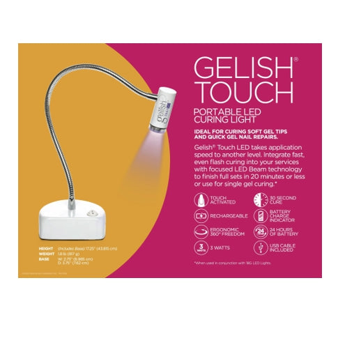Gelish Soft Gel Touch LED Light with USB Cord