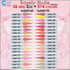 Chisel Nail Art - Dipping Powder - 2oz Solid Barely Nude Collection 36 Colors - $9.00/each - Private color SOLID #160 to #195
