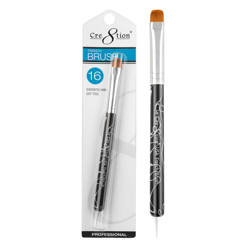 Cre8tion French Brush with Dot Tool
