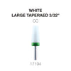 Cre8tion - White Ceramic - Large Tapered - 3/32"