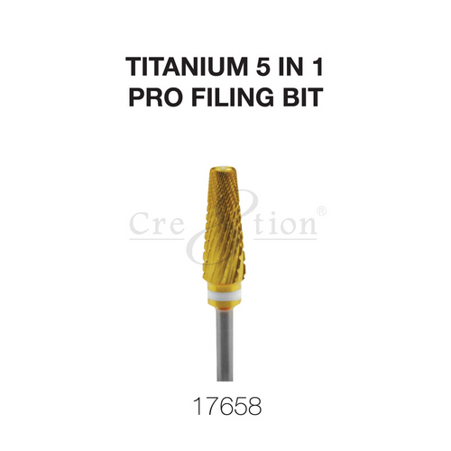 Cre8tion Titanium 5 in 1- Pro Filing Bit