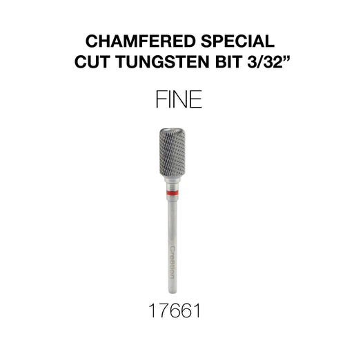 Cre8tion Chamfered Special Cut Tungsten Bit 3/32"