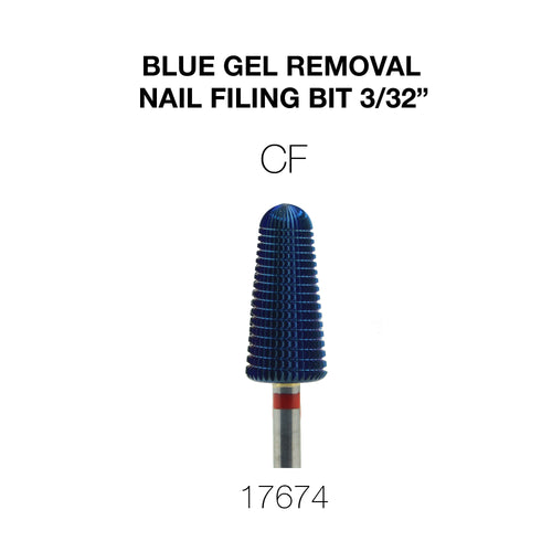 Cre8tion - Blue Gel Removal - Nail Filing Bit - 3/32"