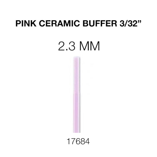 Cre8tion - Pink Ceramic Buffer Nail Filing Bit - 3/32”